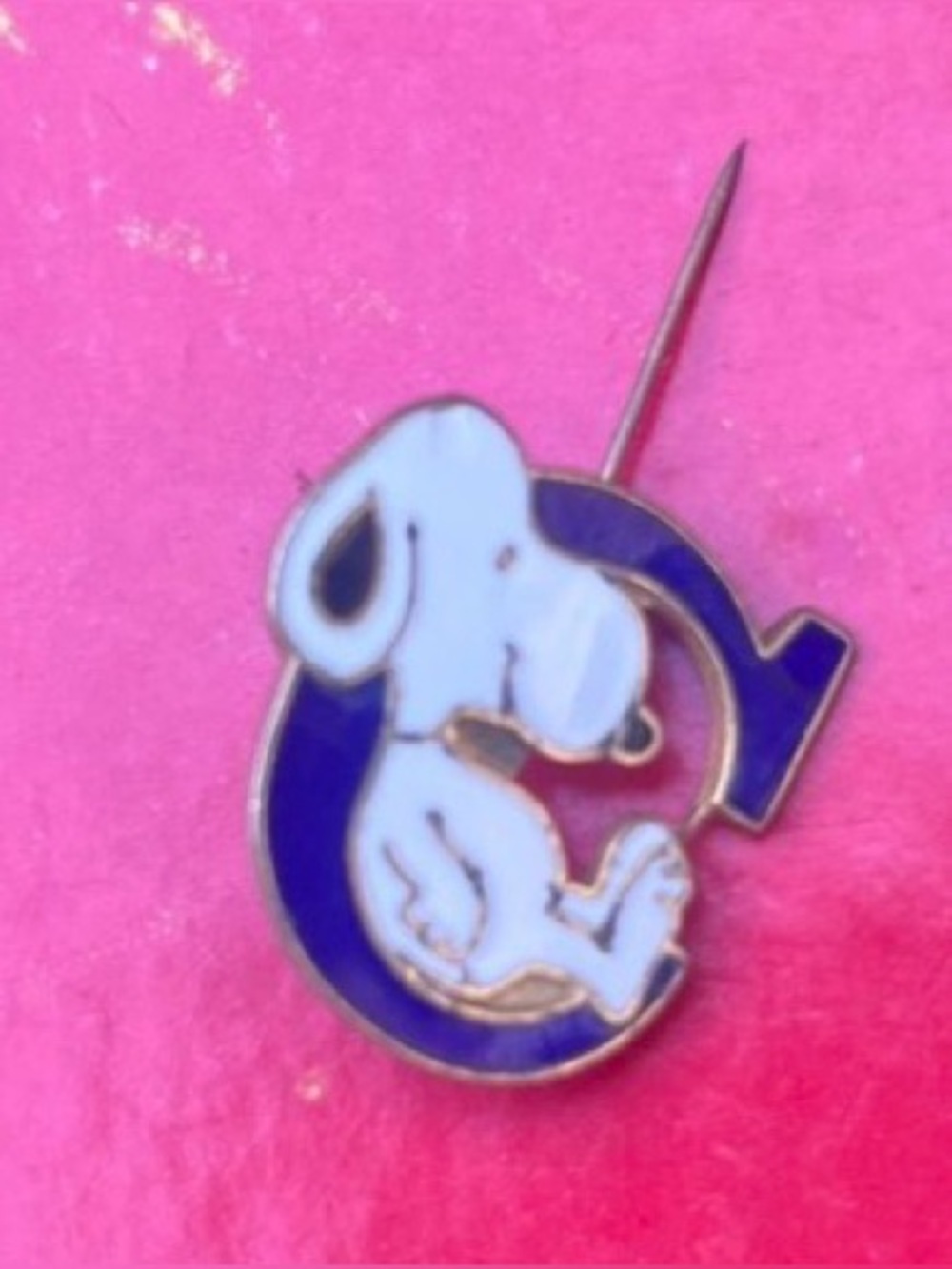 Vintage Snoopy Brooch